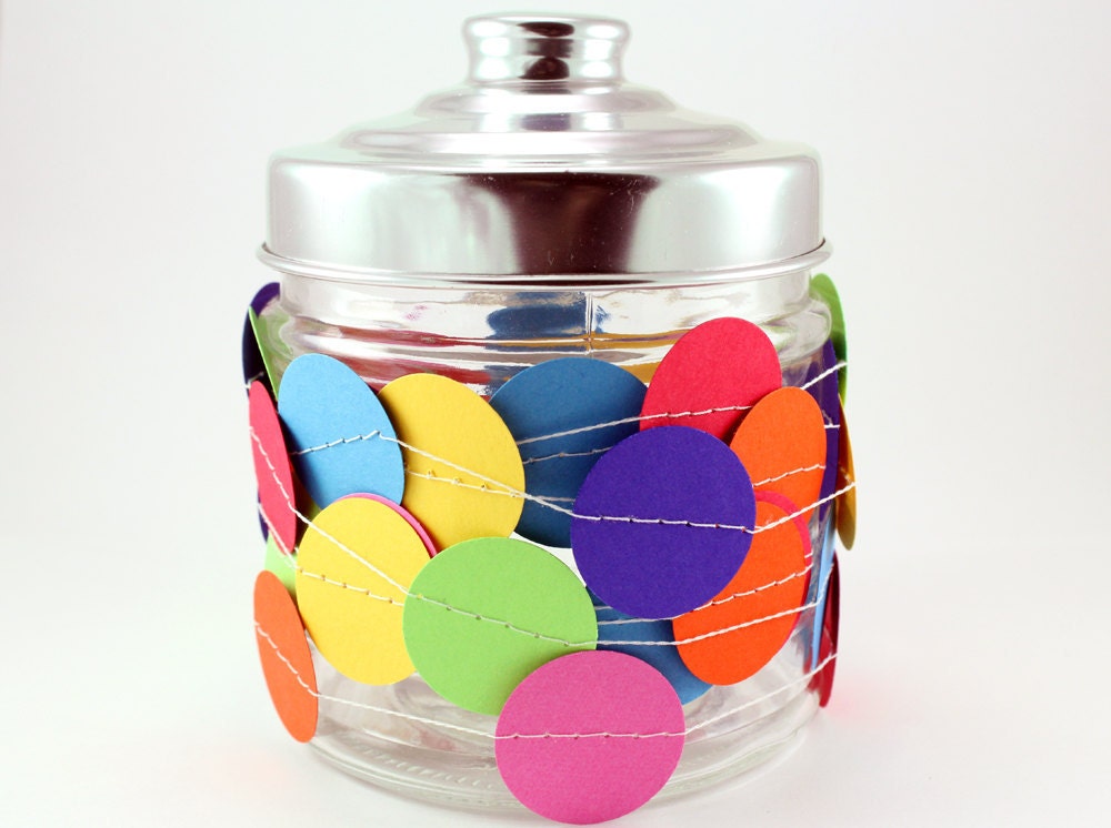 Colorful Dots Paper Garland