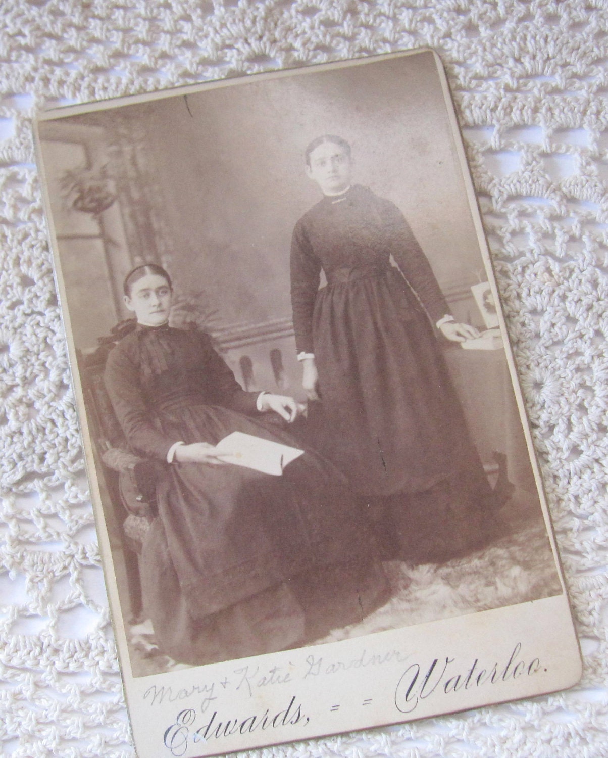 Antique Photograph, Vintage Photo, Black and White, Sepia, Cabinet Card, cssteam, ofg team