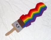 Extra Large Rainbow Paint Brush Plushie