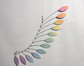 Pastel Pleasure - Hanging Mobile - Kinetic Mobile Sculpture - Calder Style Art Mobile