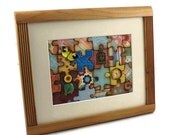 Mixed Media Art, Altered Art, Jigsaw