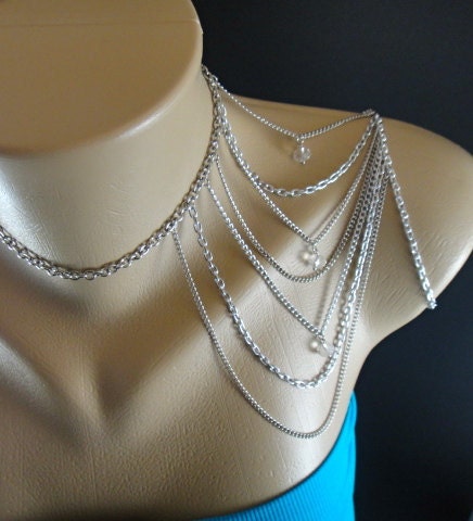 Unique Shoulder Necklace Chain