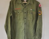 Vintage 1970s Boy Scout Shirt