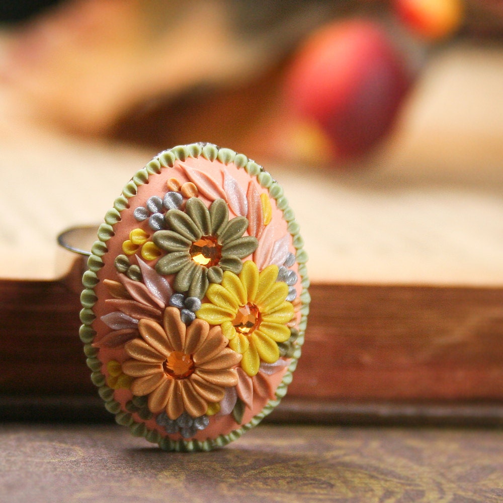 poem - romantic cocktail ring