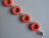 Neon Mokume Bracelet