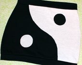 ying yang skirt made to order