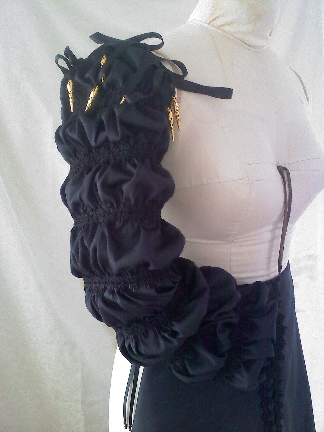 LUSTY Elizabethan Forepart and Sleeve Set - - MADE to ORDER