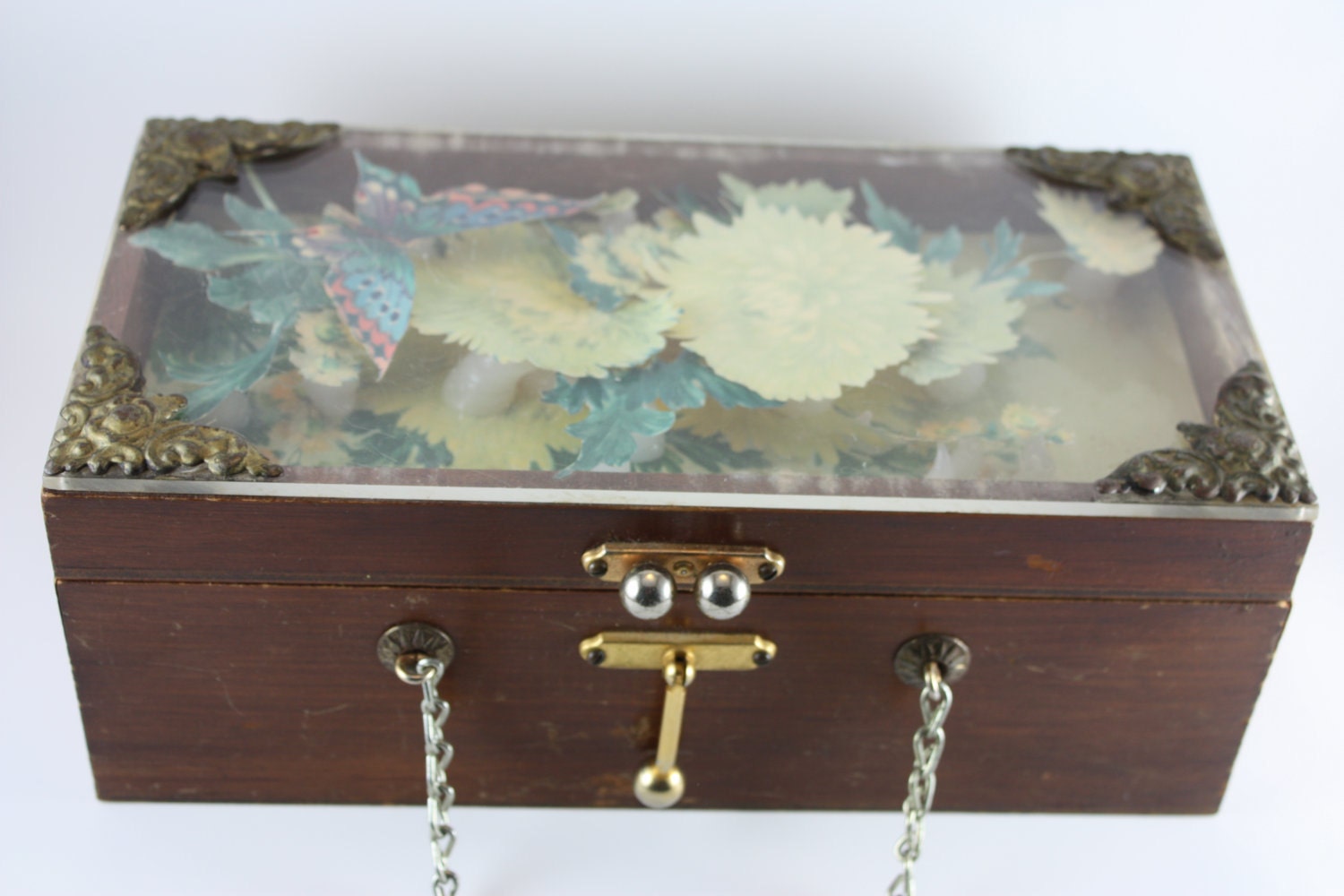 Shadowbox Wooden Purse