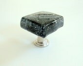 Fused Glass Dresser Knob Drawer Pull Cabinet