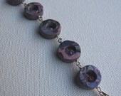 Purple Mokume Bracelet