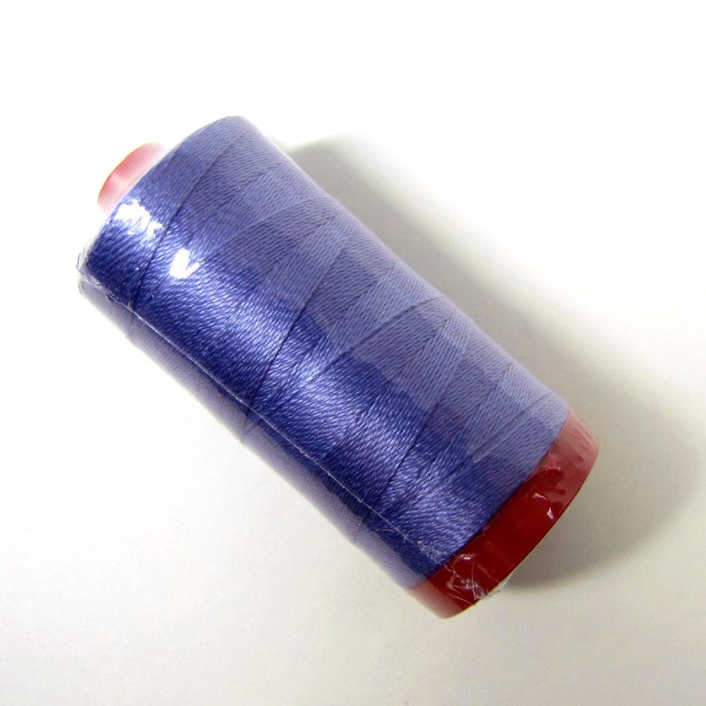 Aurifil Thread 2525 Periwinkle Blue 12 Wt. Cotton Mako
