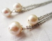 Long Pearl Dangles // Confident Pearls // Pearl