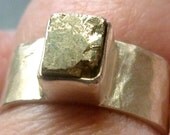 Pyrite, Fools Gold  Ring
