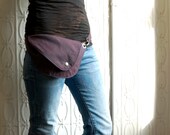 Purple Belt Bag : Hip Bag, Fanny Pack