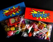Printable Personalized Superhero Birthday Treat Bag Toppers Il_170x135