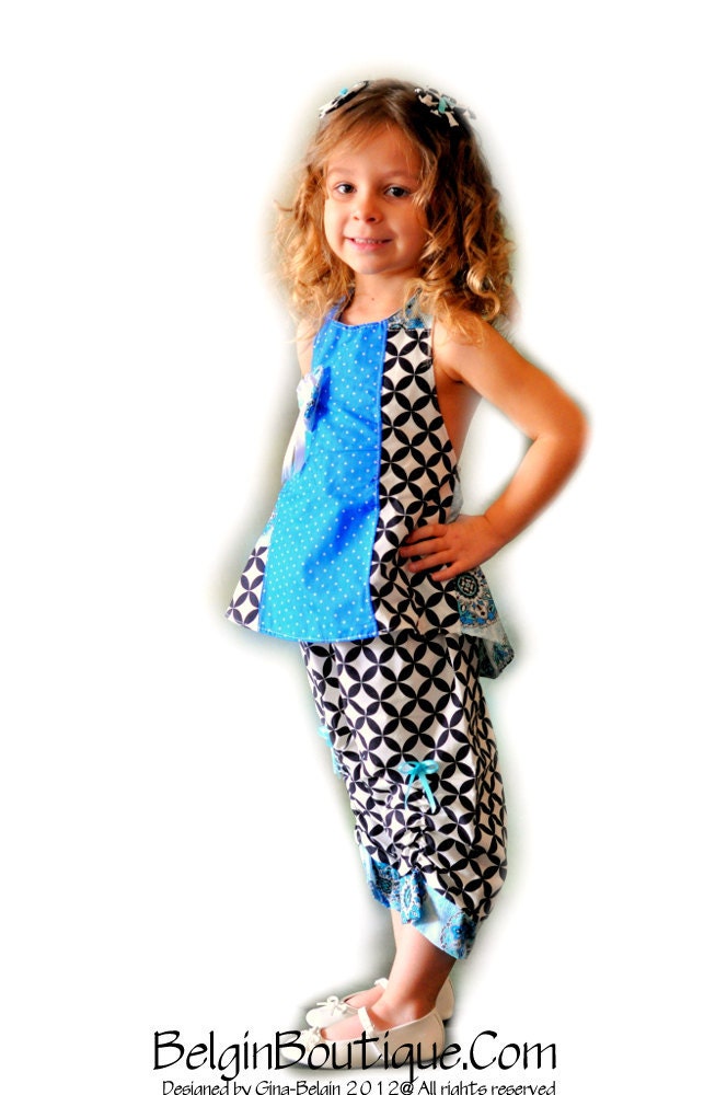 Couture Boutique Euro Easter Girls set custom size 6m 12m 18m 2T 3T 4 5 6 7 8 9 10 belginboutique.com