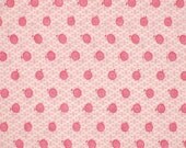 LakeHouse Fabrics / Small Pink Flowers on Pink Background for Quilting, Sewing and Crafting