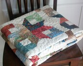 Quilt Lap Batik Earth Tones - 52 x 65