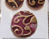 Vintaj Natural Brass altered pendants and charms