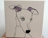 Italian greyhound portrait