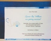 Pulp Wedding - Save the Date (Coastal)