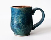 Blue Lagoon Mug, Stoneware, 14 Ounces