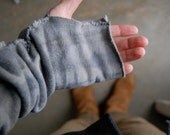 arm warmers organic hemp fleece naturally hand dyed