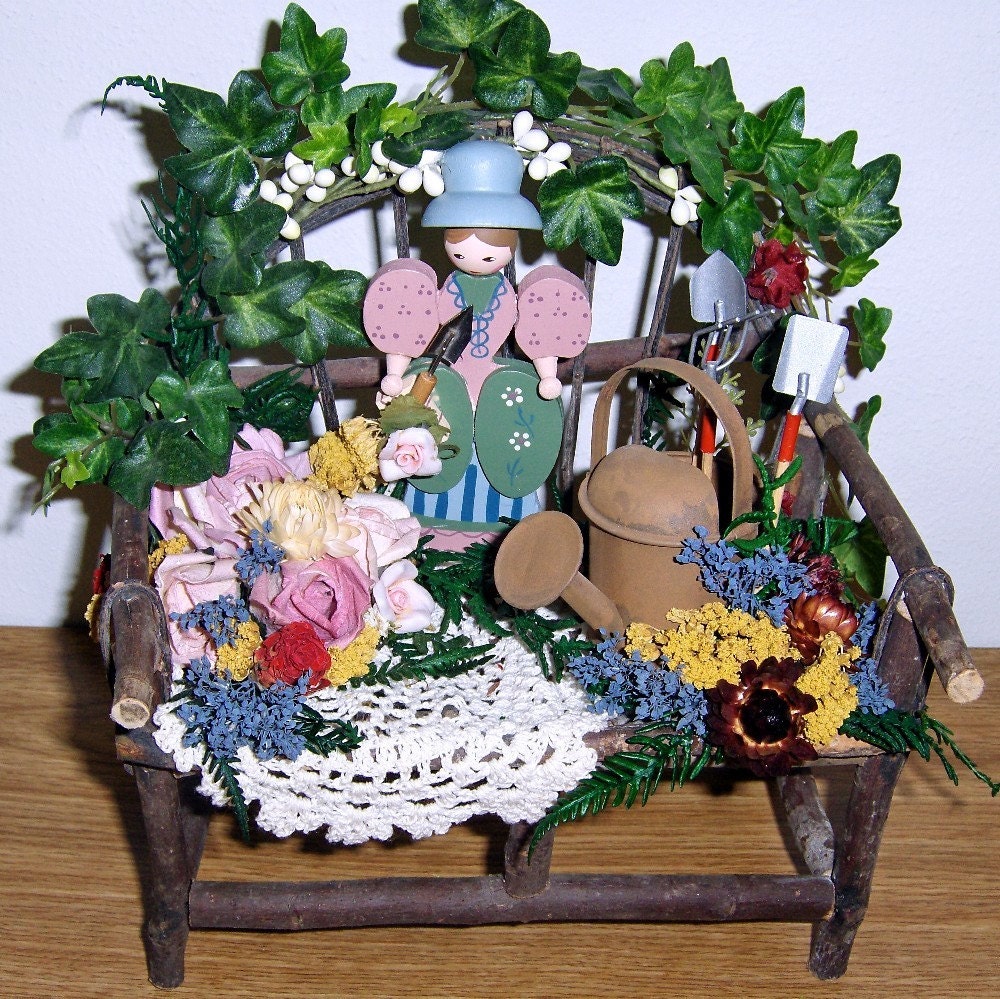 Come Garden with Me Floral  Table Arrangement