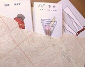 2 zines and a postcard