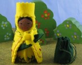 Spring Daffodil Queen Doll - Waldorf inspired