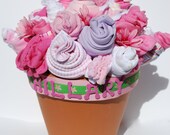 Large Pink, Blue or Yellow Baby Bouquets