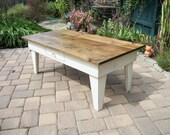 Country Pine Coffee Table with Drawer