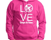 Hunger Games - LOVE Changes the Games - Hoodie in Pink