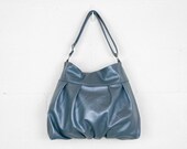 Baby Ruche Bag in Ocean Pearl Metallic Leather - Ready to Ship