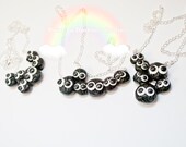 Soot Sprite Cluster Necklace- Parody Art Jewelry