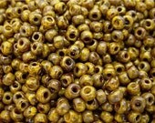 6/0 Toho Seed Beads- Hybrid Sunshine Picasso (15g)