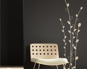 Cattails Wall Decals Floral - Vinyl Tree Wall Art Stickers Cat Tails