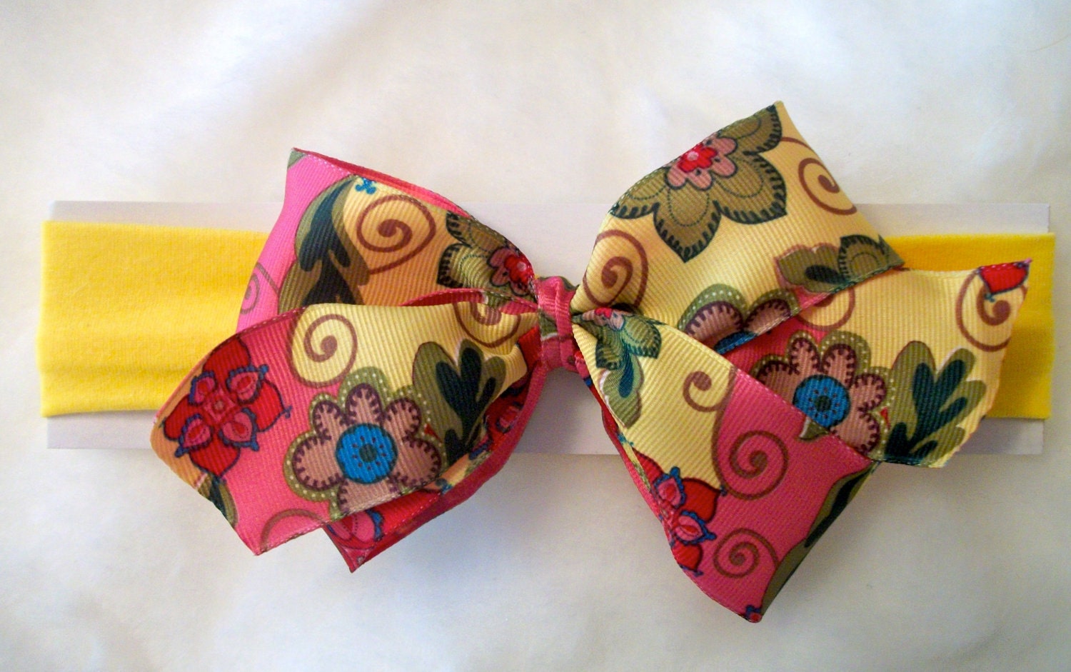 Infant headband and bow