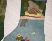 Personalized Wool Felt Christmas Stockings