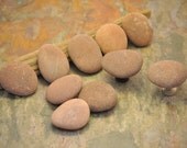Beach & River Rock Cabinet Knobs - 10 Red