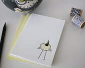 Kids Letterpress Notecards : Mini Tweets - Set of 6