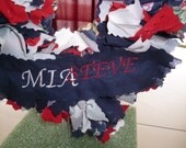 Missing in Action Embroidered Memorial Day Wreath U.S.A. Reusable Up-Cycle Go Green