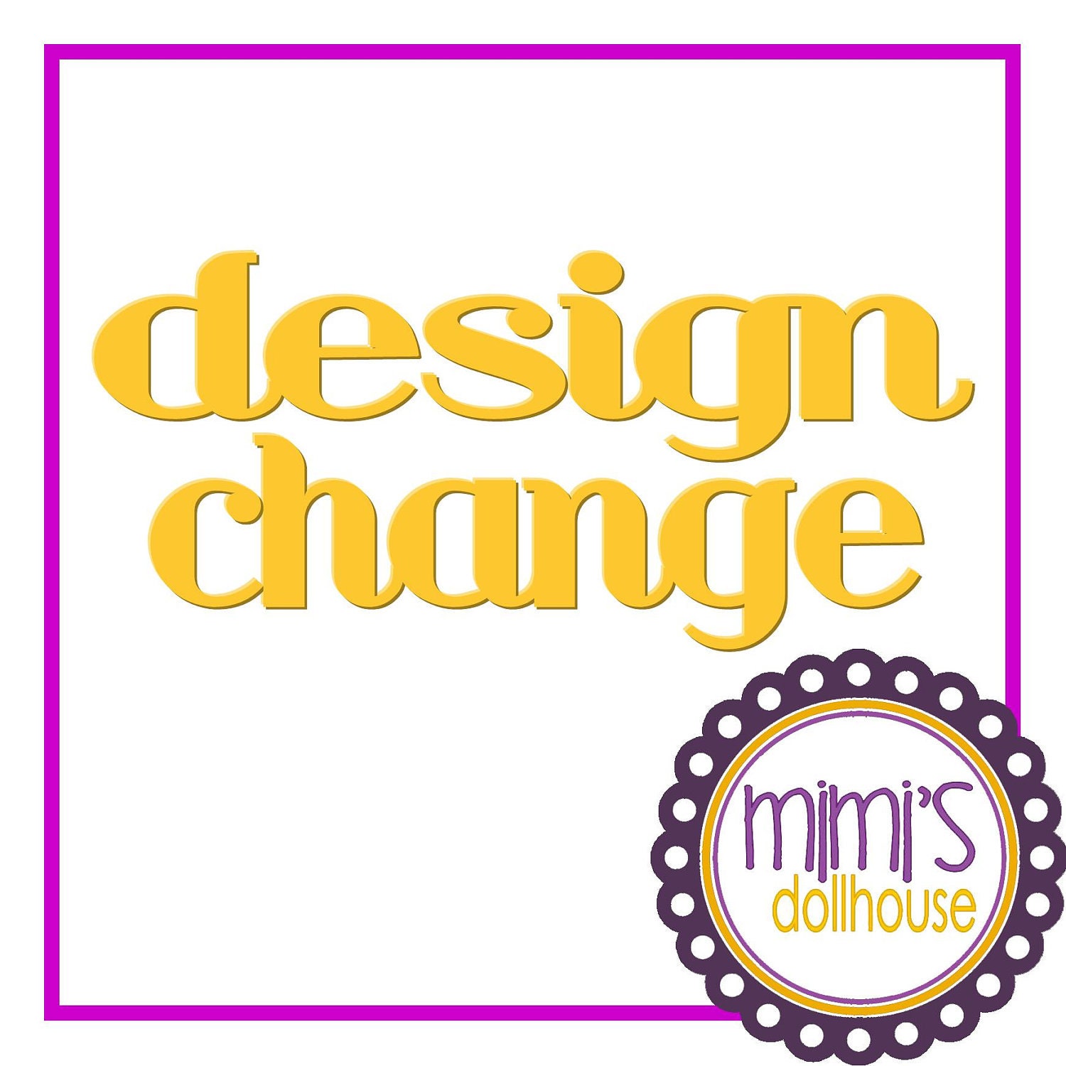 Design Change Fee