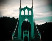 Portlands' St. Johns Bridge, gothic PDX