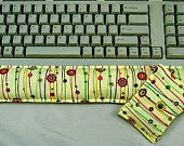 SALE Computer Wrist Support Set Buckwheat Hulls Flaxseed Rice Lavender Scented Yellow Red Office Supplies