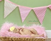 Birthday Bunting Flags, Baby Shower Party Decoration, Cottage Chic Bunting, Photo Prop Banner Il_170x135