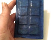 Small handmade TARDIS journal