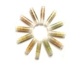 12 Tube Lip Balm Set - Cinnamon Clove Bacon Mojito etc unisex, vegan and my formulation made from scratch