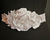 Floral Wedding Sash, Wedding, Bridal, Belt, Sash, Pearl, Accessories