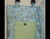 NEW Blue and Green Paisley Purse